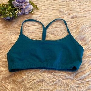 Beyond Yoga Teal Sports Bra